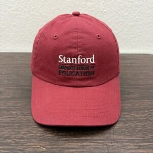 Stanford Hat Cap‎ Strapback Red Women's Ladys Fit Graduate School Of Education